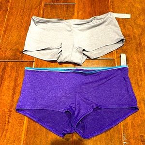 NWT Victoria’s Secret shortie/minishort silver & purple